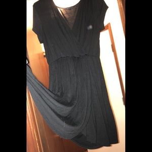 Black cocktail dress